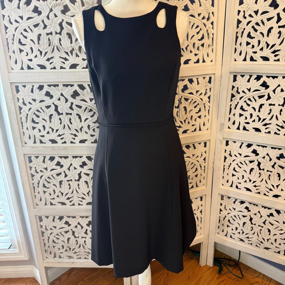 NWT Designer Tahari  Black Party/Office Dress Sz 4